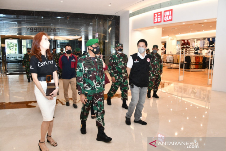 Kodam V/Brawijaya gelar vaksinasi di Mall Ciputra World