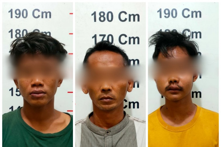 Polsek Pangkalan Susu amankan tersangka pencuri kambing dan penadahnya