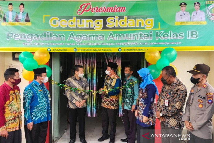Balangan kini miliki balai sidang pengadilan agama