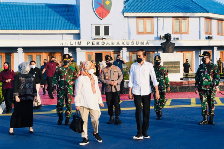 Presiden ke Sulsel tinjau vaksinasi