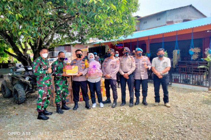 Kapolres Langkat kunjungi latihan taktis tingkat kompi