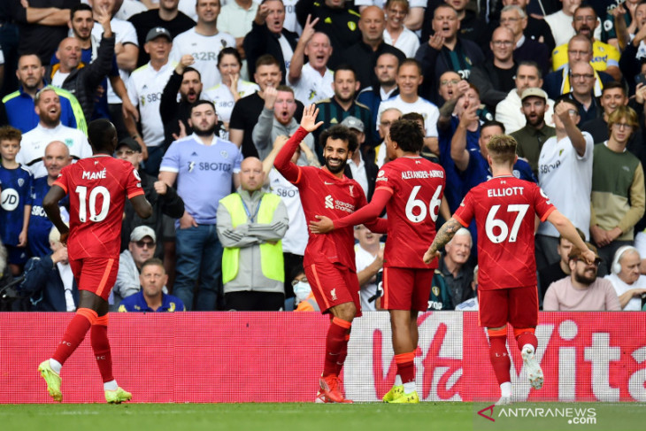 Liverpool libas Leeds United dengan 3-0