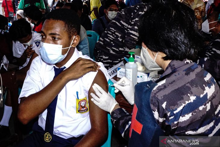 Di Indonesia, Vaksinasi COVID-19 dosis lengkap capai 94.755.660 orang