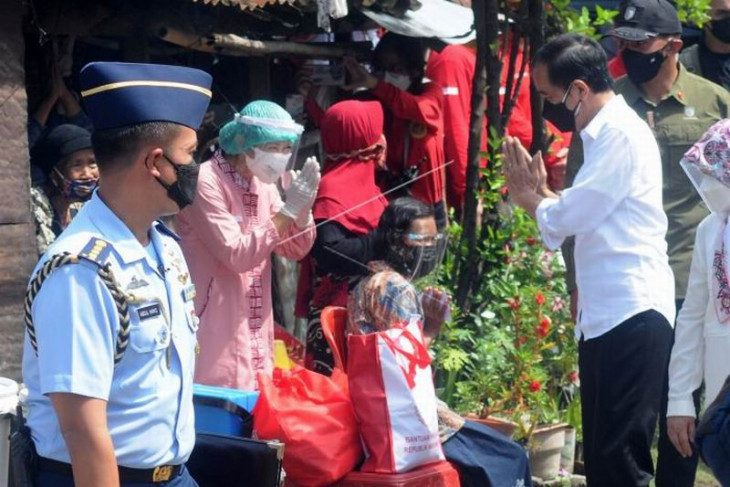 Kunjungan Presiden di Klaten