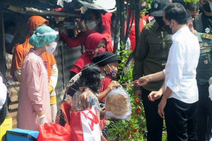 Kunjungan Presiden di Klaten