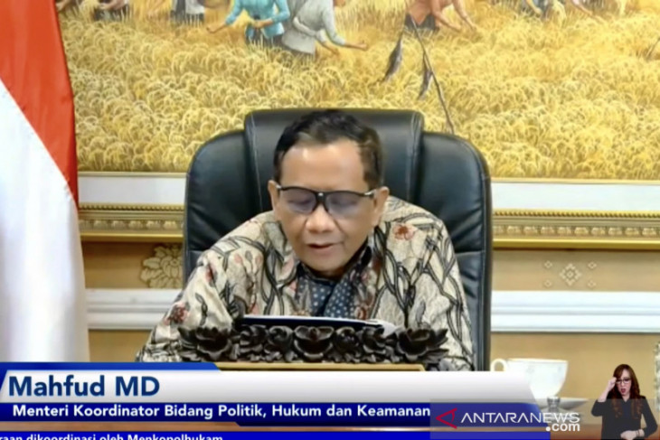 Mahfud MD koordinasikan penyelenggaraan acara G20 di Indonesia
