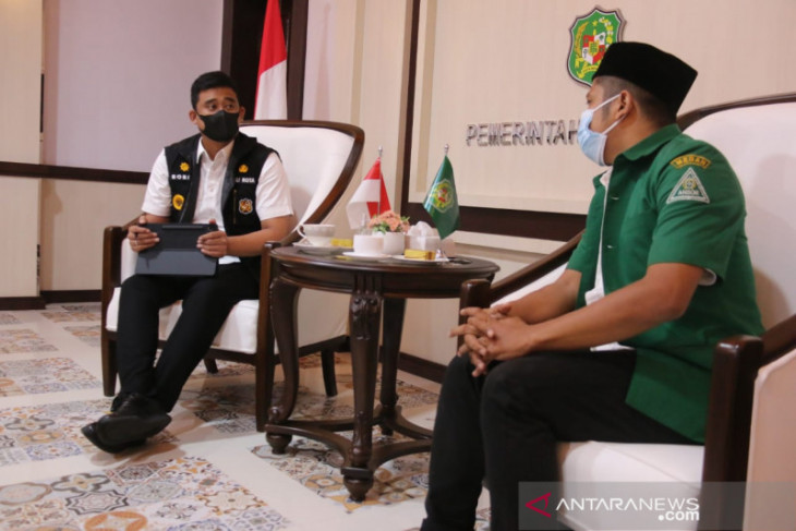 Pemkot Medan ajak GP Ansor dukung program masjid mandiri