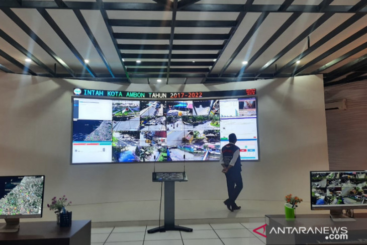 Command center Ambon pantau aktifitas masyarakat optimalkan kinerja