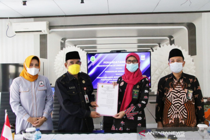 Pengadilan Agama dan DKBP3A Kabupaten Serang MoU terkait konseling perkawinan