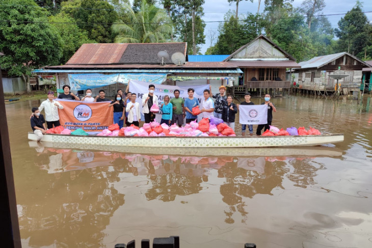 KMHDI Kalsel bantu korban banjir Kalimantan Tengah