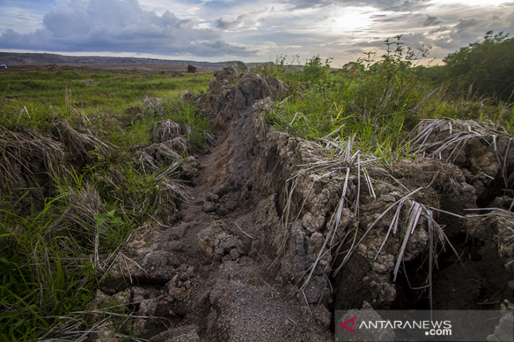 Lahan Fungsional Rusak Akibat Pergerakan Tanah