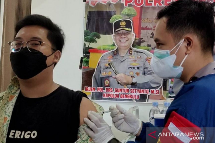 Polres Rejang Lebong gelar vaksinasi di sekolah