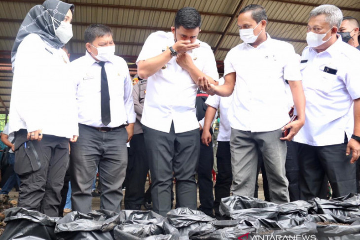 Pemkot Medan olah 30 ton sampah per jam jadi kompos