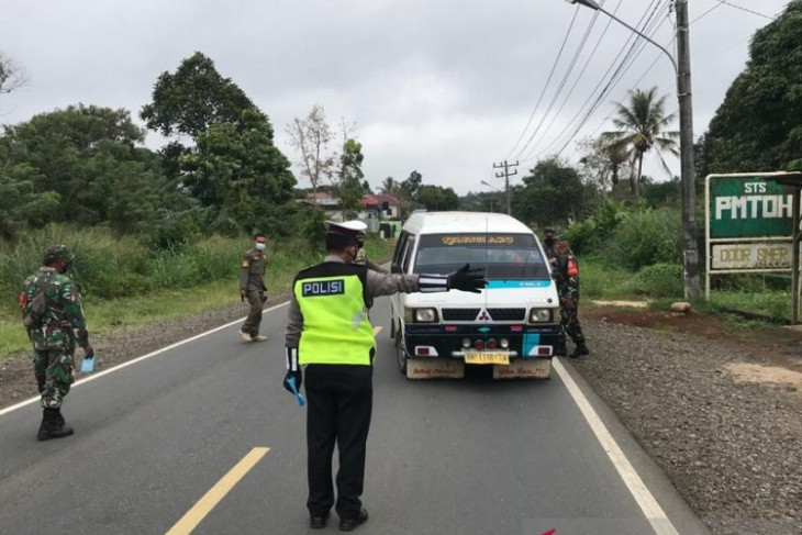 Polres Tapsel terus tegakkan disiplin prokes