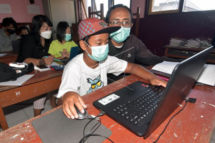 Latihan menjelang ANBK bagi siswa SD