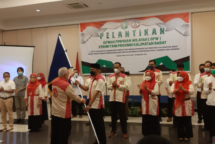 DPW Perhiptani Kalbar siap jadi ujung tombak pertanian