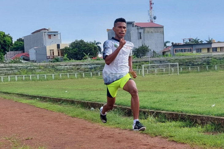 PON Papua - Malut targetkan atletik sumbang satu medali di PON Papua tunjukkan prestasi