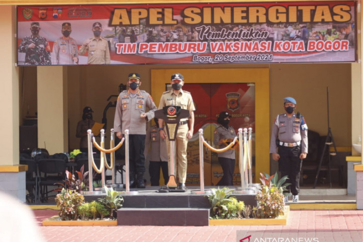 Pemkot, TNI, dan Polresta Bogor bersinergi bentuk Tim Pemburu Vaksinasi