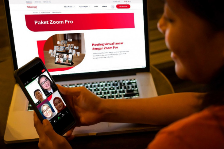 Telkomsel kolaborasi dengan Zoom hadirkan paket virtual terjangkau