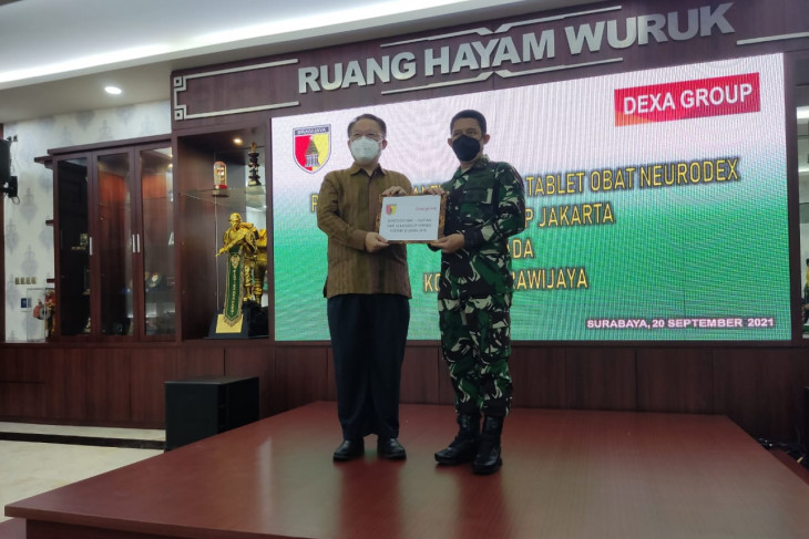 Kodam Brawijaya salurkan obat cegah penyebaran COVID-19