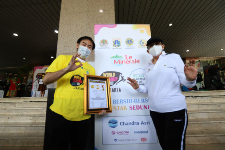World Cleanup Day 2021 raih penghargaan ORI