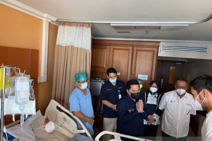 Erick Thohir beri dukungan kepada Verawaty Fajrin, BNI beri sumbangan Rp350 juta