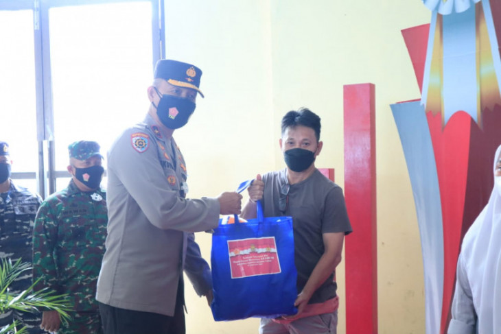 Sejumlah elemen di Malut baksos dukung serbuan vaksinasi COVID-19 begini penjelasannya