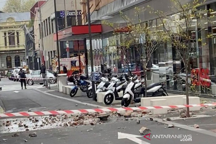 Gempa magnitudo 6,0 terjadi di dekat Melbourne