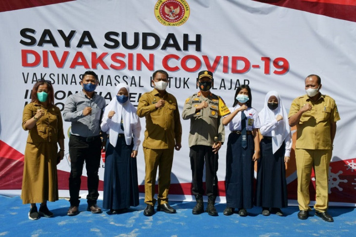 Pemkab Sergai gelar vaksinasi pelajar SMP