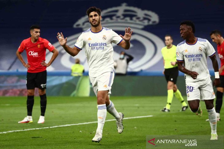 Marco Asensio cetak tiga gol saat Madrid tundukkan Real Mallorca
