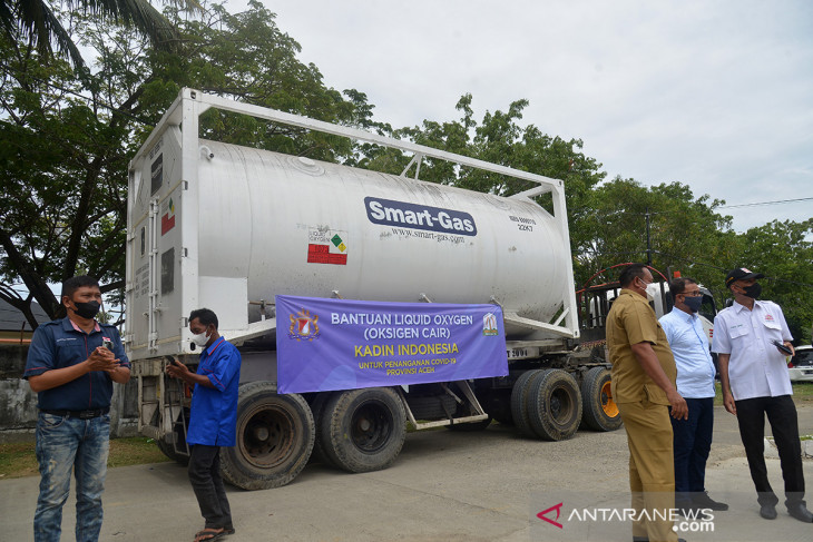 BANTUAN OKSIGEN CAIR UNTUK KEBUTUHAN PASIEN COVID RSUZA