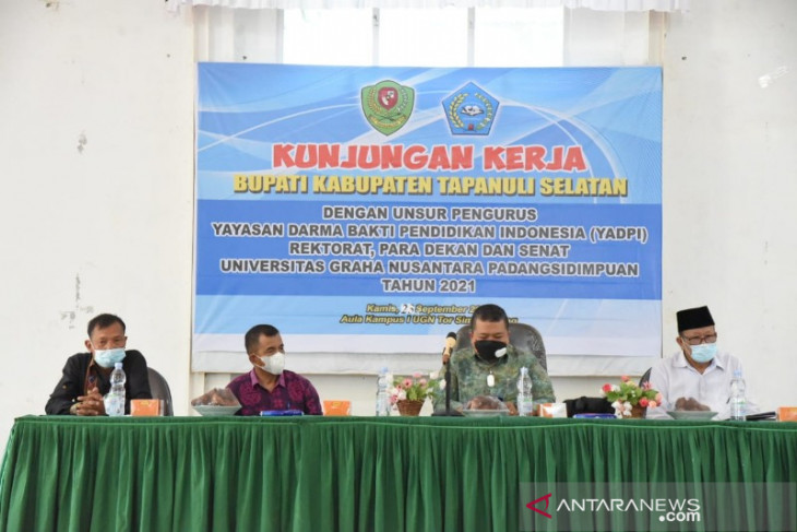 Bupati Tapsel optimistis UGNP bakal lebih maju bila satu persepsi