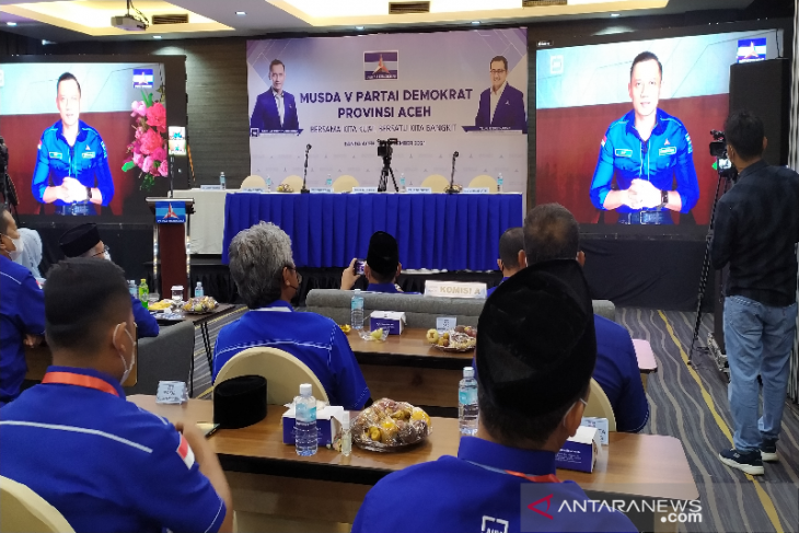 AHY: Kerja Demokrat Aceh harus bermanfaat untuk rakyat