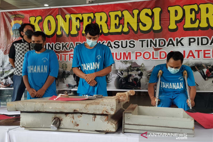 Polisi Jateng tangkap komplotan spesialis pembobol toko modern