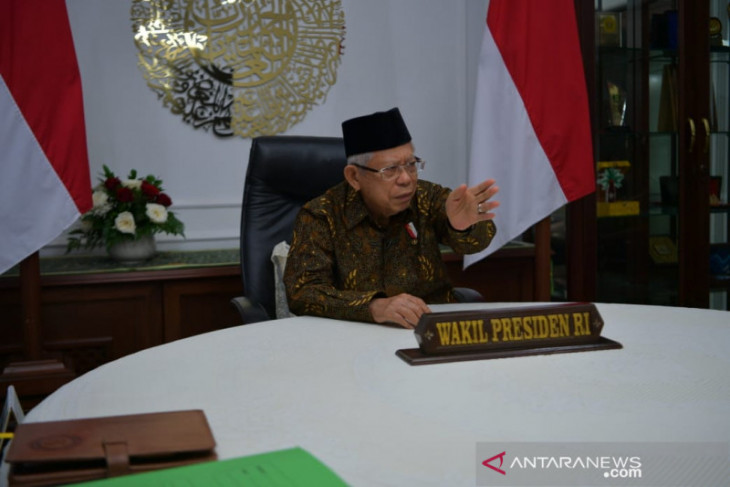 Wapres Ma'ruf: Empat fokus Pemerintah untuk kembangkan ekonomi syariah