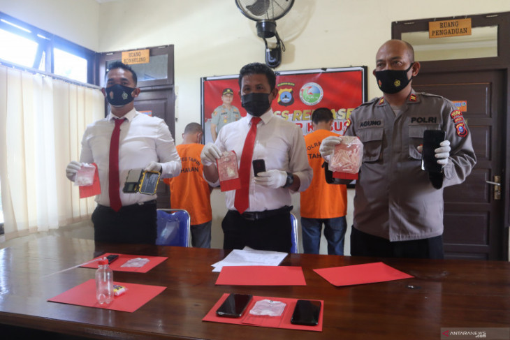 Delapan bandar sabu diringkus Sat Narkoba Polres Tapin