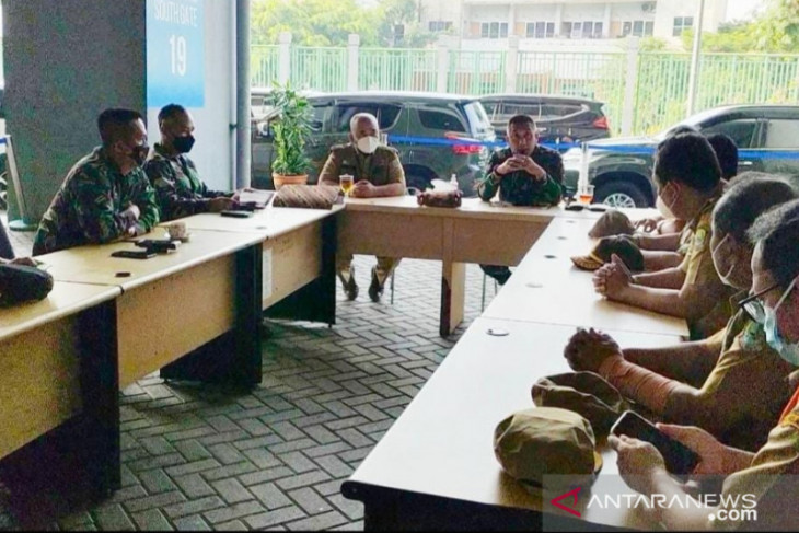 Danrem 051 kunjungi Kota Bekasi pantau pelaksanaan vaksinasi COVID-19