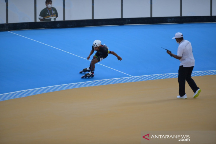 PON Papua - Enam emas kembali diperebutkan di hari kedua sepatu roda
