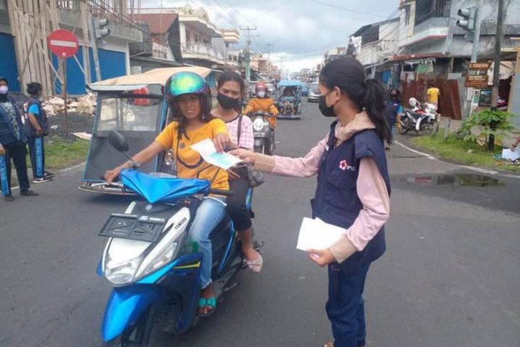PMI Halmahera Utara Gaungkan Pentingnya Vaksin COVID-19
