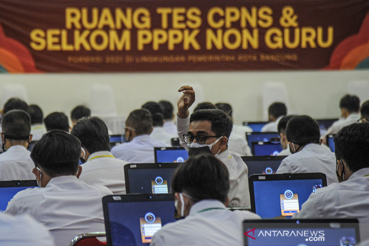 Seleksi tes CPNS di Bandung 