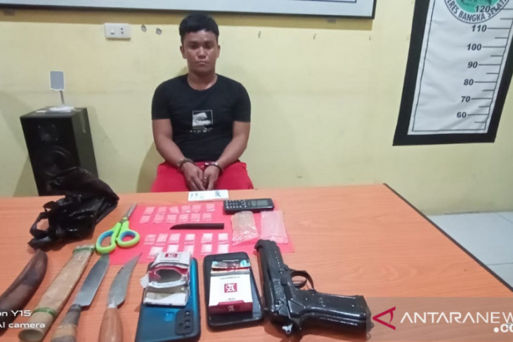 Polres Bangka Selatan tangkap pengedar narkoba