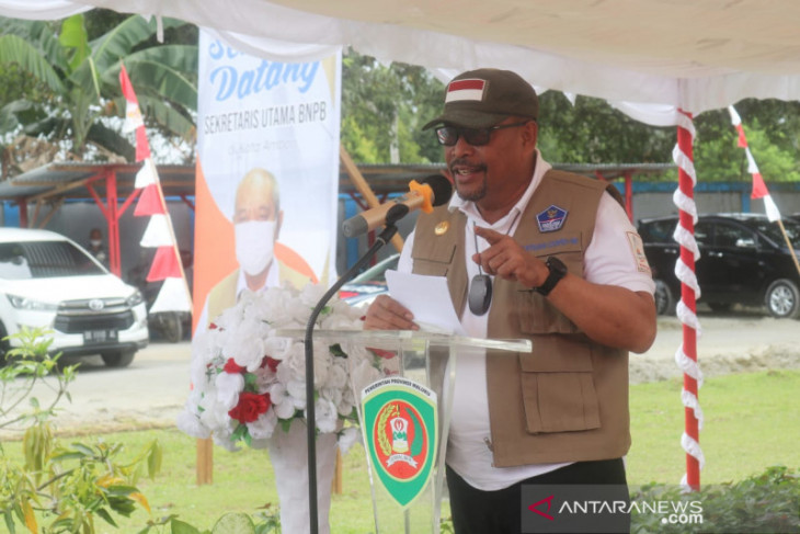 Gubernur Maluku apresiasi BNPB gelar simulasi evakuasi mandiri harus diintensifkan