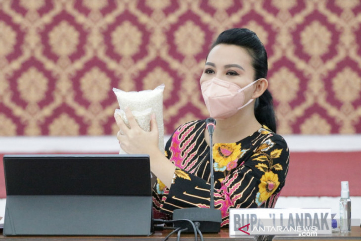 Bupati Landak minta Perpadi tingkatkan kesejahteraan petani