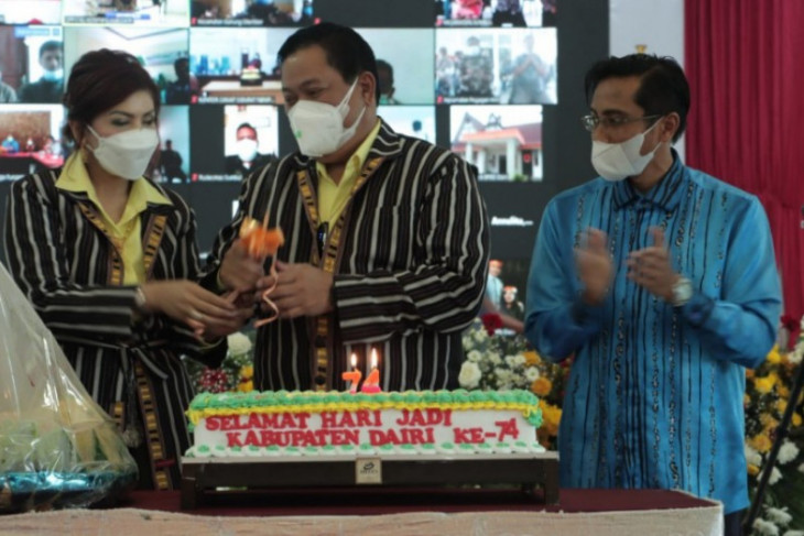 Berkat upaya pemerintah dan semua pihak, Dairi berhasil ke level II Zona Kuning