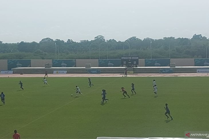 PON Papua - Babel raih kemenangan perdana sepak bola putri