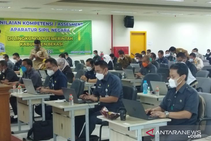 2.227 ASN Pemkab Bekasi ikuti uji kompetensi