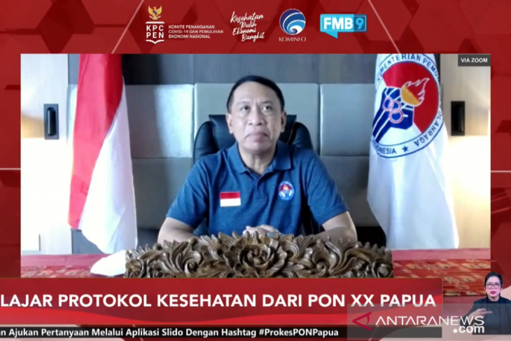 Menpora apresiasi ketaatan protokol kesehatan dalam PON Papua