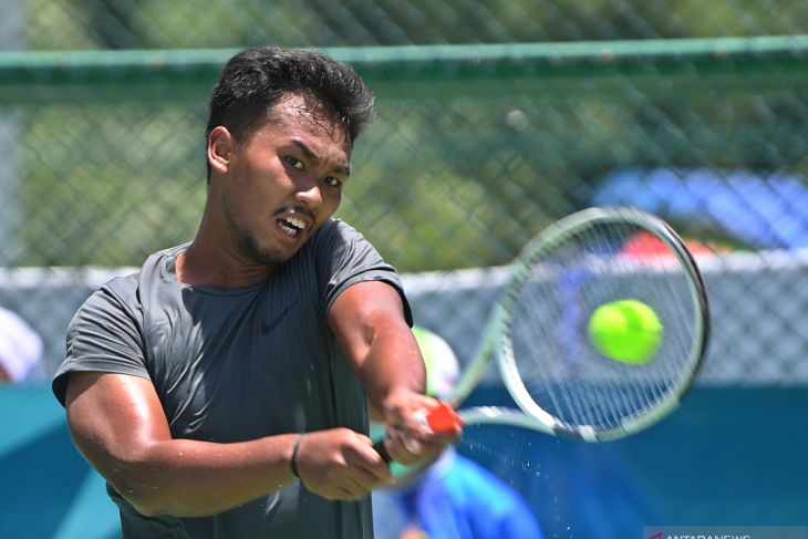 Petenis muda Althaf tak menyangka kalahkan David Susanto di PON Papua
