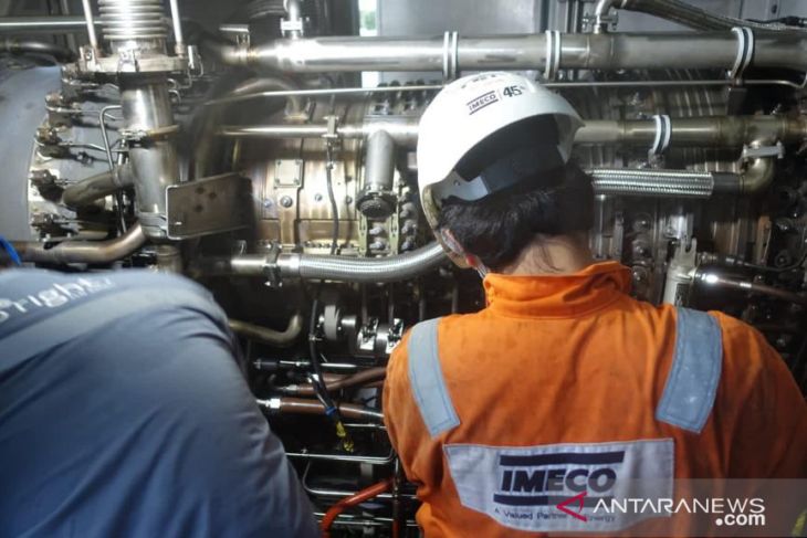Recovery Kelistrikan di Bangka, PLN Percepat Perbaikan Engine MPP