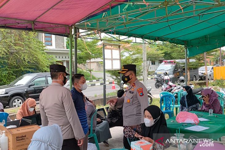 Polres Bangka Barat bantu percepat vaksinasi COVID-19